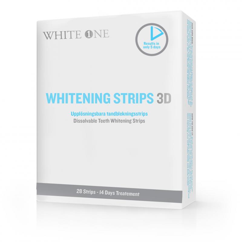 WhiteOne whitening strips (tandblekning)