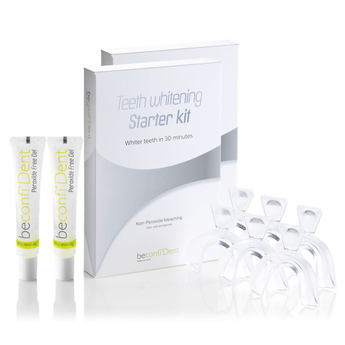Beconfident Duopaket med 2 startkit med tandblekning